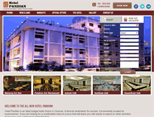 Tablet Screenshot of hotelpandian.com